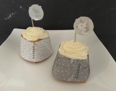 Zwart/ wit feestje (met cupcake & recept)