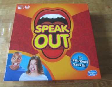 Review Hasbro partyspel- Speak out 16+