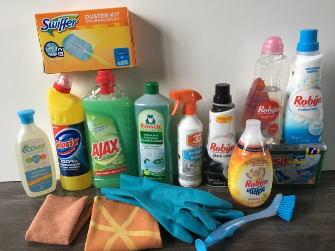 Schoonmaakmiddelen en tips bij het schoonmaken