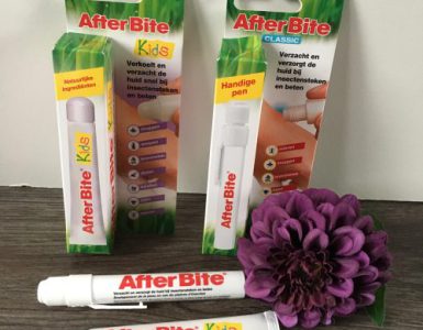 AfterBite, verzacht en verzorgt de huid bij insectensteken, -beten en meer.