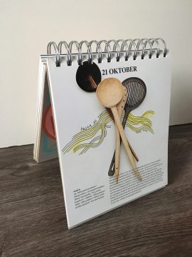 Eén pans kalender van uitgeverij Snor