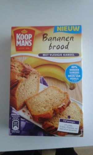 Bananenbrood van Koopmans