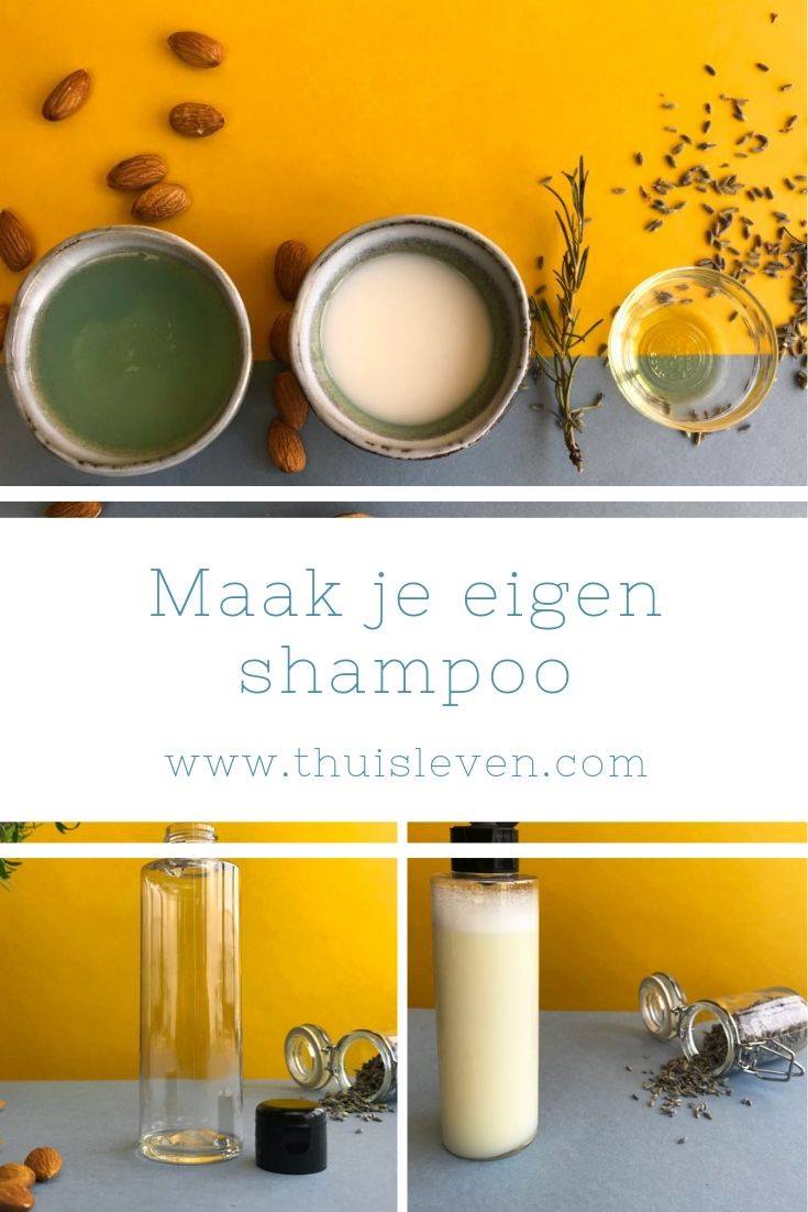 Menagerry Voetzool Kan worden genegeerd DIY shampoo recept - Thuisleven.com