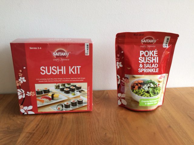 Inferieur Onbeleefd Bank Saitaku Sushi kit en Poké Sushi & salad sprinkle: zelf thuis sushi maken -  Thuisleven.com