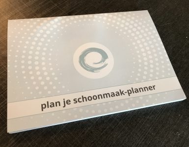 Plan je schoonmaak-planner