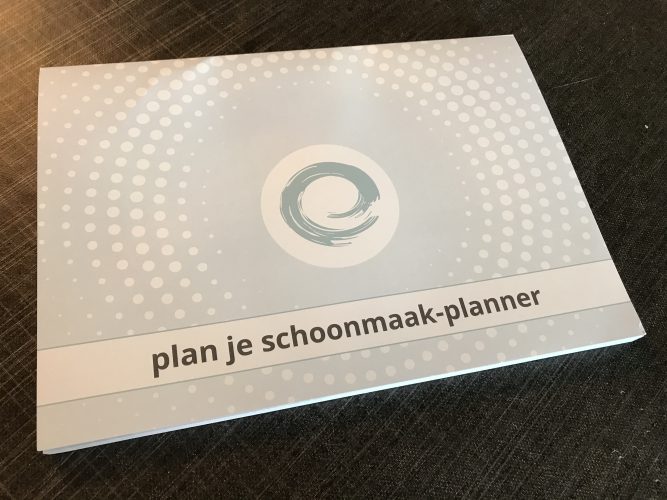 Plan je schoonmaak-planner
