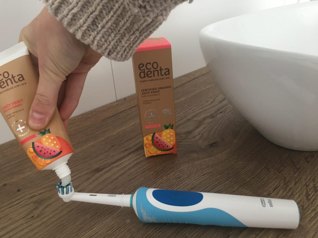 Ecodenta tandpasta voor kinderen