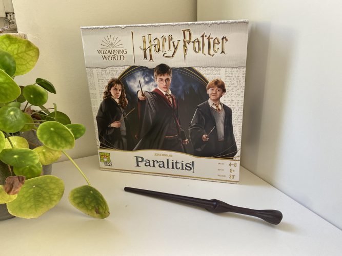 Harry Potter Paralitis. spellenreview met spelregels.