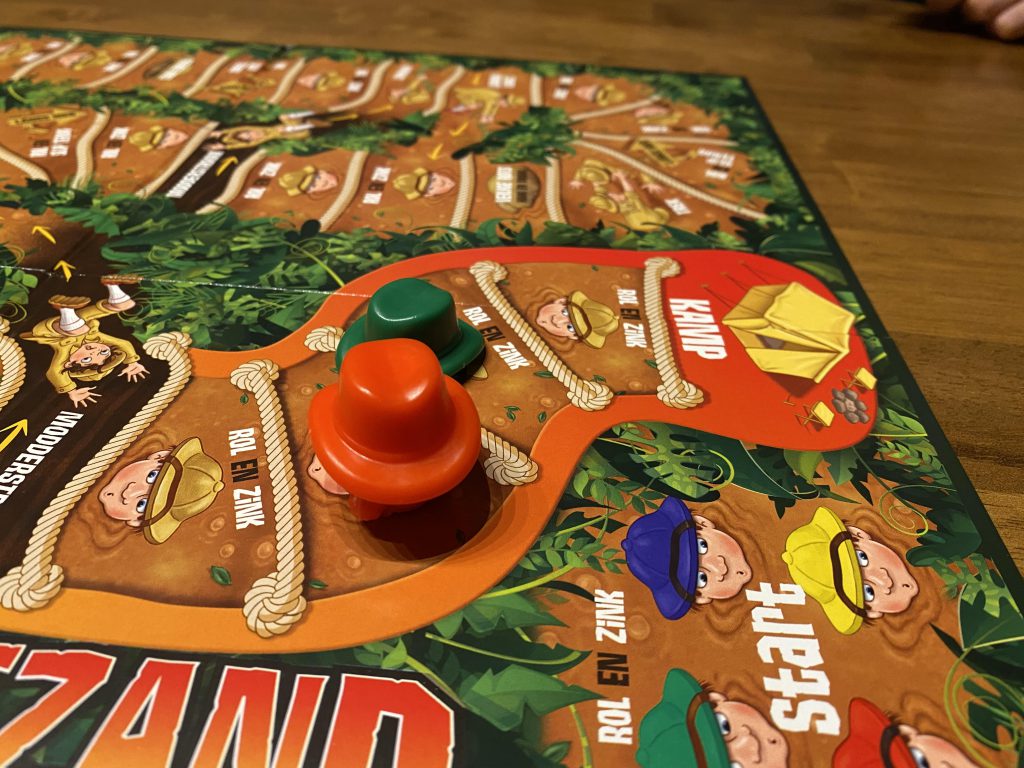 Slinger en spring door de Jungle met het spel Drijfzand van Megablue. (met spelregels)