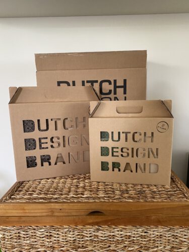 Ontdek de elegantie van Dutch Design Brand opbergdozen.