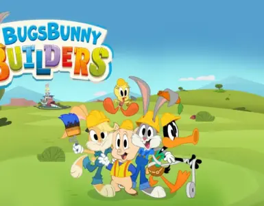 Het ABC-post it spel geïnspireerd op de Bugs Bunny Bouwers.