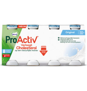 Gratis: Becel ProActiv Original cholesterolverlagend 250 gr of yoghurtdrink 8-pack.