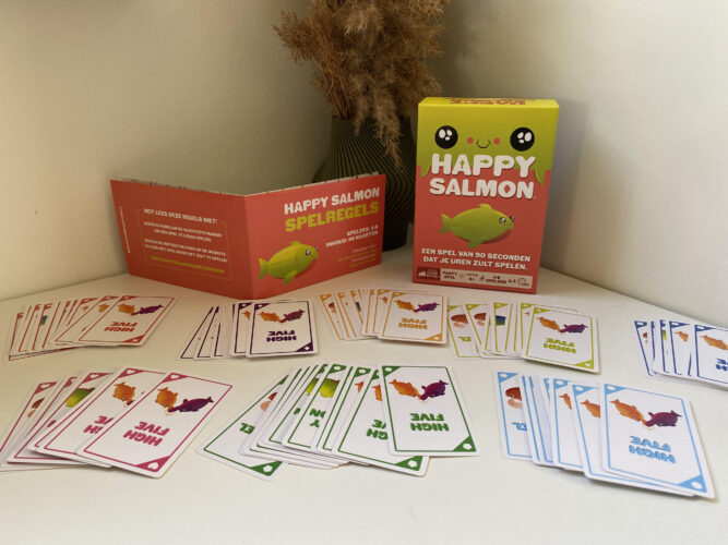 Happy Salmon: Het ultieme kaartspel voor vreugdevolle momenten.