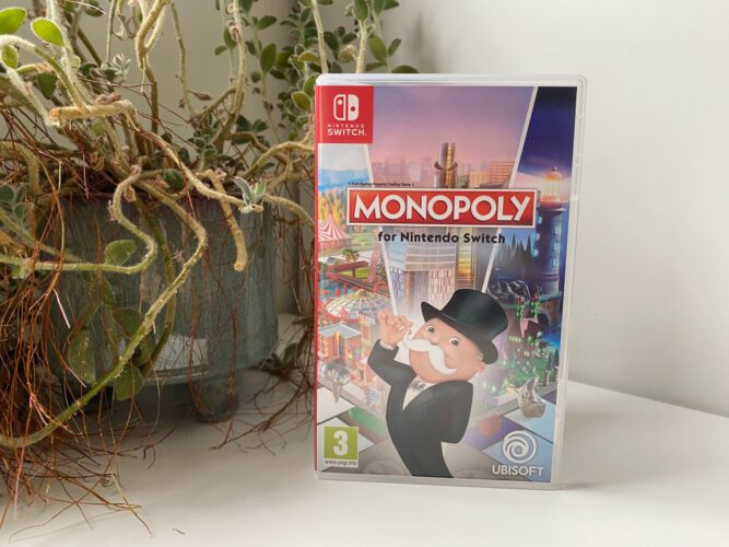 Monopoly het bordspel voor de Nintendo Switch.