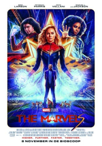 The Marvels vanaf 8 november in de bioscoop.