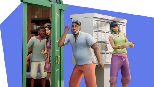 De Sims 4: Te Huur! - Breng buren samen in Tomarang.