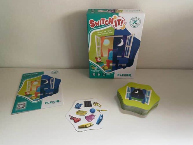 Switch It! een waanzinnig spannend kaartspel voor snelle spelers.