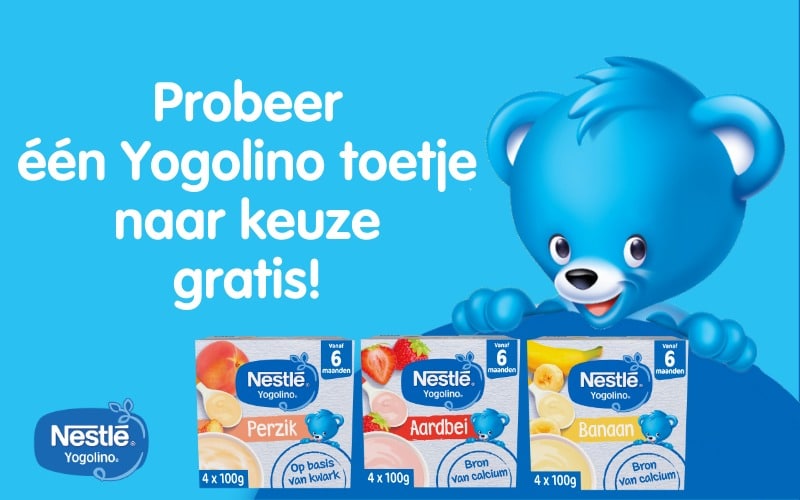 1 Nestlé Yogolino toetje.