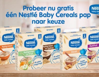 Gratis Nestlé Baby Cereals.