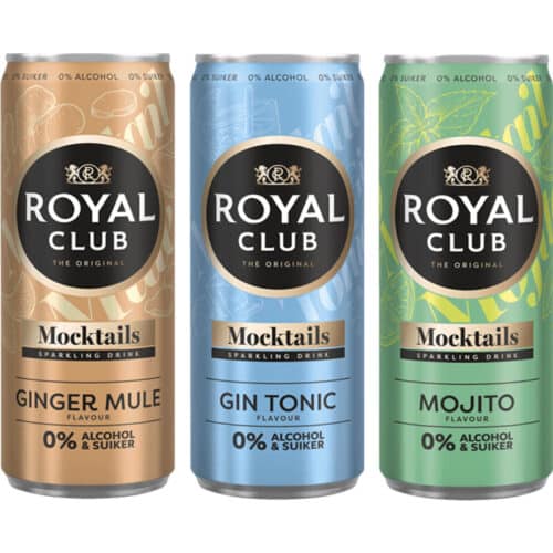 Royal Club Mocktails.